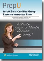 ACSM's Resources for the Group Exercise Instructor Powered by PrepU