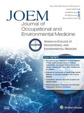 Journal of Occupational and Environmental Medicine Online