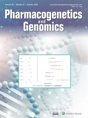 Pharmacogenetics and Genomics Online