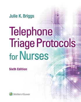 Telephone Triage Protocols for Nurses