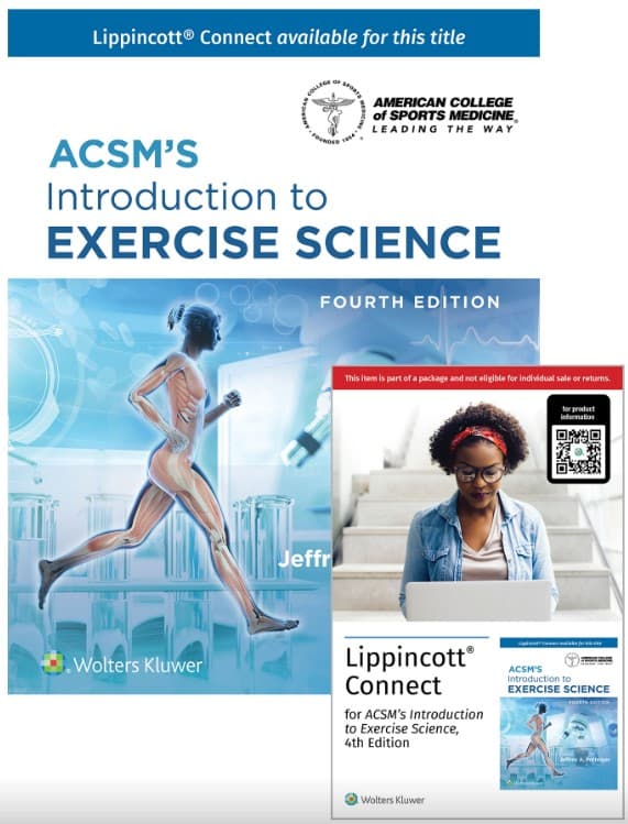 ACSM's Introduction to Exercise Science 4e Lippincott Connect Print Book and Instant Digital Access Package