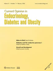 Current Opinion in Endocrinology, Diabetes and Obesity Online