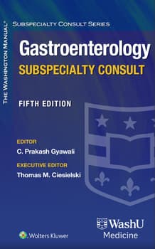 Washington Manual Gastroenterology Subspecialty Consult
