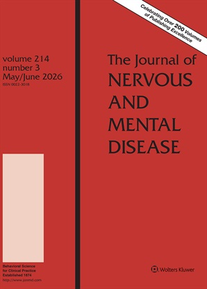 Journal of Nervous and Mental Disease Online