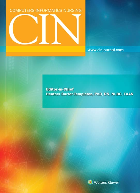 CIN: Computers, Informatics, Nursing Online