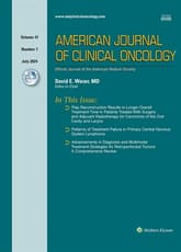 American Journal of Clinical Oncology Online