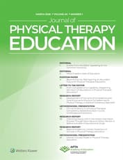 Journal of Physical Therapy Education