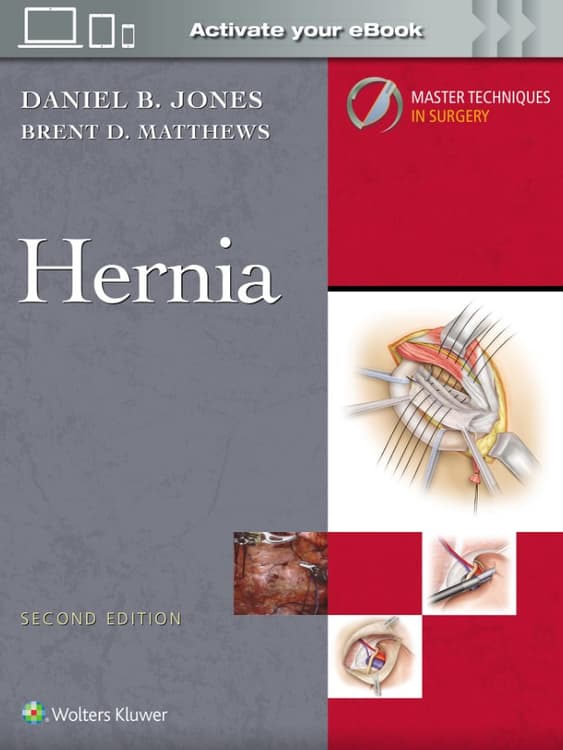 Master Techniques in Surgery: Hernia: Print + eBook with Multimedia