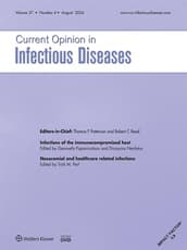 Current Opinion in Infectious Diseases Online