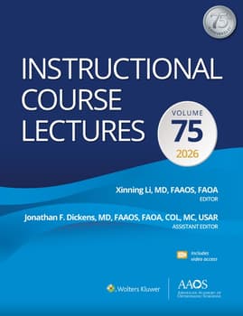 Instructional Course Lectures: Volume 75