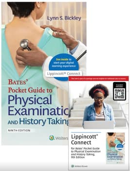 Bates' Pocket Guide to Physical Examination and History Taking, 9e Lippincott Connect Print Book and Instant Digital Access Package