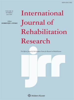 International Journal of Rehabilitation Research