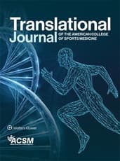 Translational Journal of the ACSM