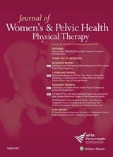 Journal of Women’s & Pelvic Health Physical Therapy