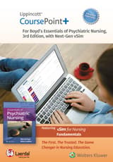 Lippincott CoursePoint+ Enhanced for Boyd's Essentials of Psychiatric Nursing