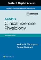 ACSM’s Clinical Exercise Physiology 2e Lippincott Connect Instant Digital Access