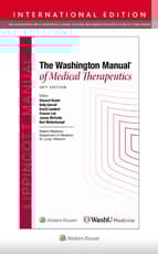 Washington Manual of Medical Therapeutics