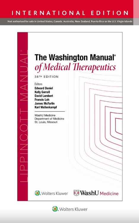 Washington Manual of Medical Therapeutics