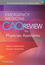 Emergency Medicine CAQ Review for Physician Assistants