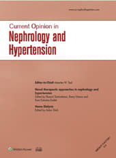 Current Opinion in Nephrology and Hypertension