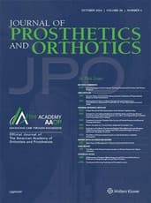 Journal of Prosthetics and Orthotics Online