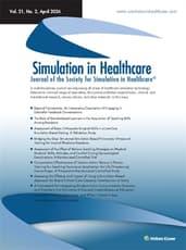Simulation in Healthcare Online
