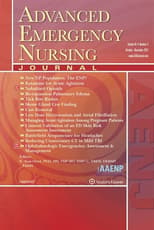 Advanced Emergency Nursing Journal Online