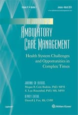 Journal of Ambulatory Care Management Online