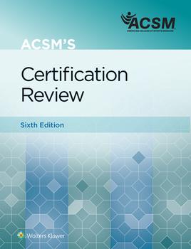 ACSM's Certification Review