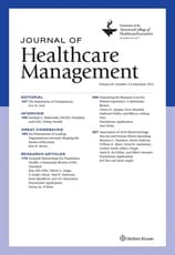 Journal of Healthcare Management Online