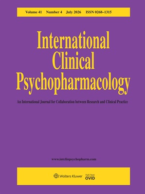 International Clinical Psychopharmacology