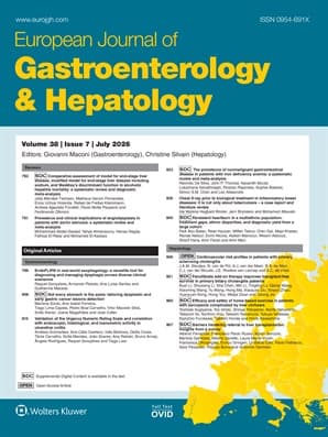 European Journal of Gastroenterology and Hepatology Online