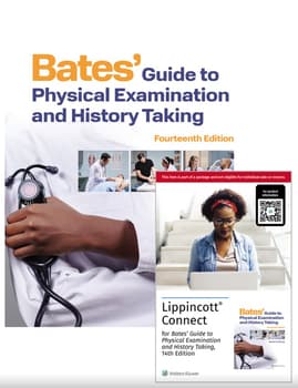 Bates' Guide To Physical Examination and History Taking, 14e  With Video Lippincott Connect Print Book and Digital Access Card Package