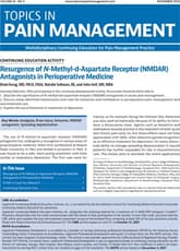 Topics in Pain Management Online