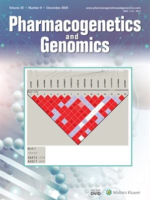 Pharmacogenetics and Genomics Online