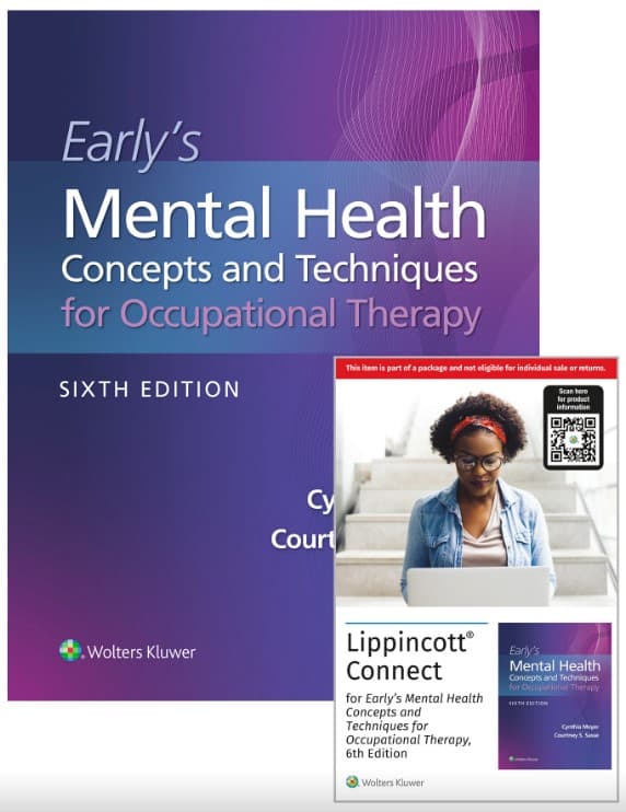 Early's Mental Health Concepts and Techniques in Occupational Therapy, 6e Lippincott Connect Print Book and Instant Digital Access Package