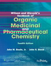 VitalSource e-Book for Wilson and Gisvold's Textbook of Organic Medicinal and Pharmaceutical Chemistry