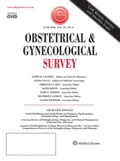 Obstetrical & Gynecological Survey