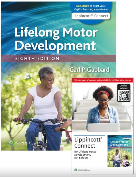 Lifelong Motor Development, 8e Lippincott Connect Print Book and Instant Digital Access Package