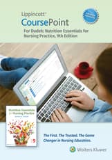 Lippincott CoursePoint Enhanced for Dudek: Nutrition Essentials for Nursing Practice