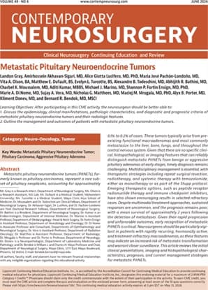 Contemporary Neurosurgery