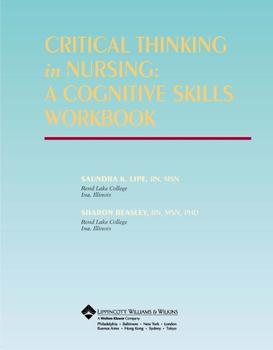 VitalSource for Critical Thinking in Nursing: A Cognitive Skills Workbook