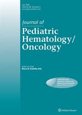 Journal of Pediatric Hematology/Oncology