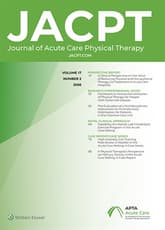 Journal of Acute Care Physical Therapy Online