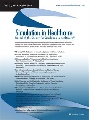 Simulation in Healthcare Online