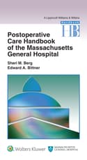 Massachusetts General Hospital Postoperative Care Handbook