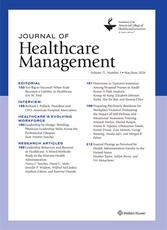 Journal of  Healthcare  Management