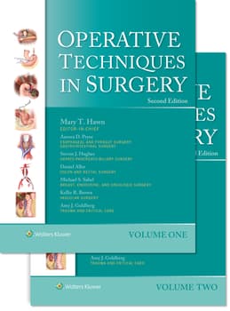 Operative Techniques in Surgery: eBook with Multimedia