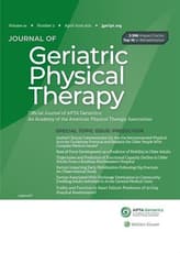 Journal of Geriatric Physical Therapy Online