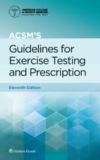 ACSM's Guidelines for Exercise Testing and Prescription 11e Print Book and Digital Access Card Package